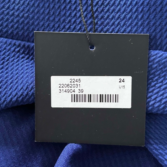 MIDI SKIRT, COBALT BLUE, SIZE 24, MADE IN CANADA!, PULL ON, MICHEL STUDIO for - Picture 3 of 10